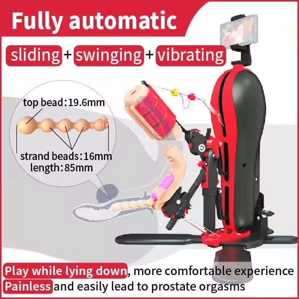 8-Zone Prostate Pleasure Machine - Automatic Sex Machine for Men