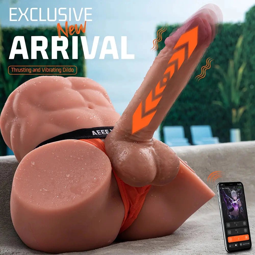 9.45-Inch TPR Heavyweight Dildo - Large Thick Dildo