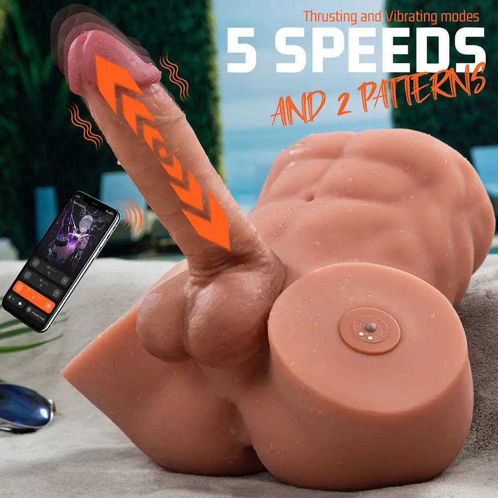 9.45-Inch TPR Heavyweight Dildo - Large Thick Dildo