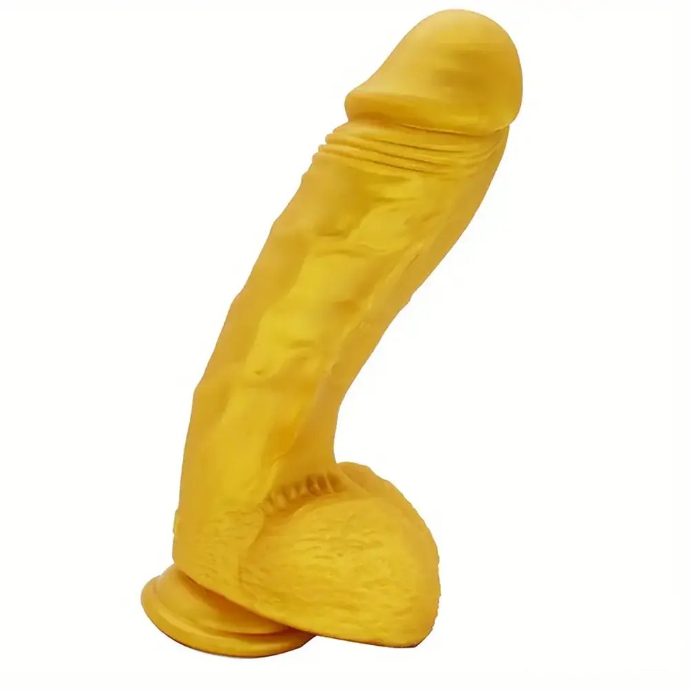 9.64in Realistic Suction Cup Dildo - Hands-Free Suction Base