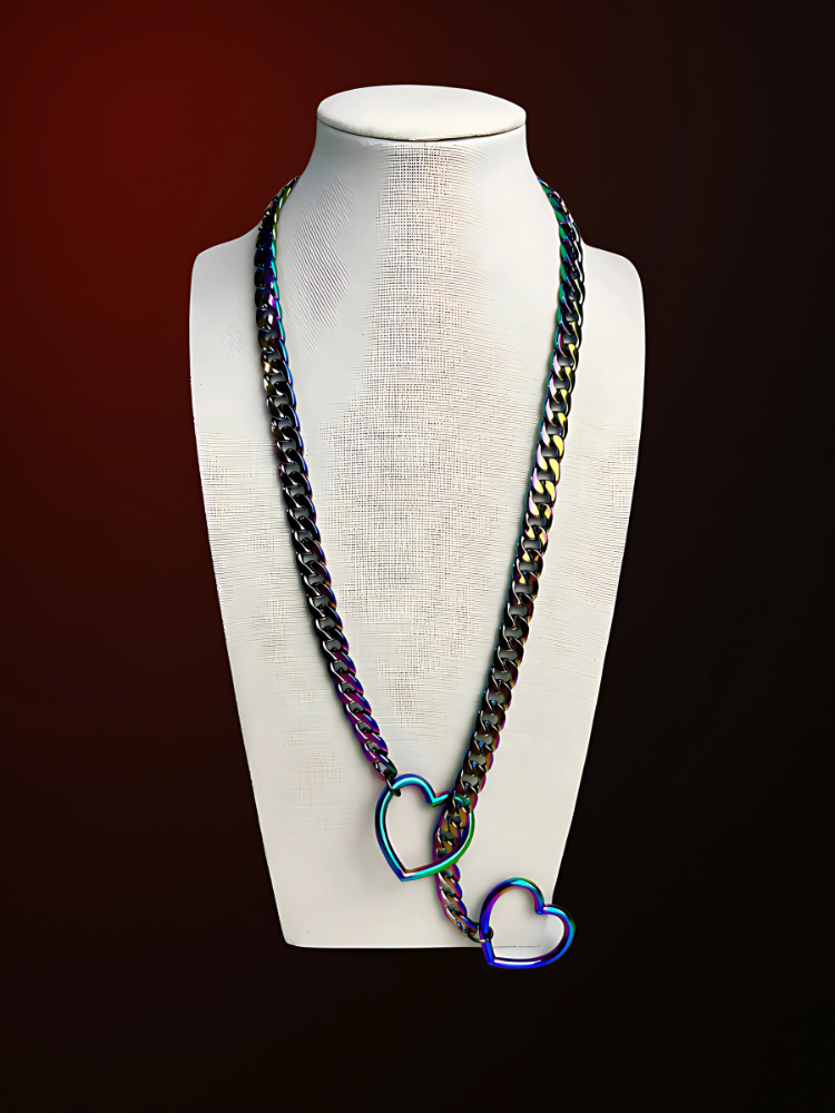 Heart Slip Chain Necklace
