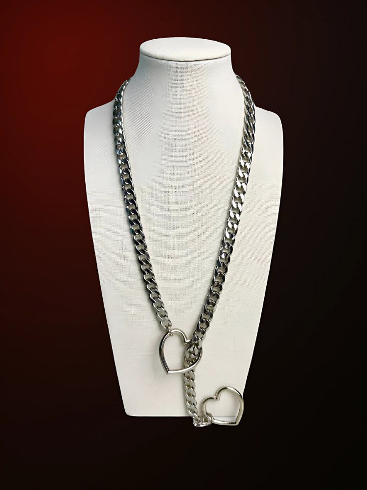 Heart Slip Chain Necklace