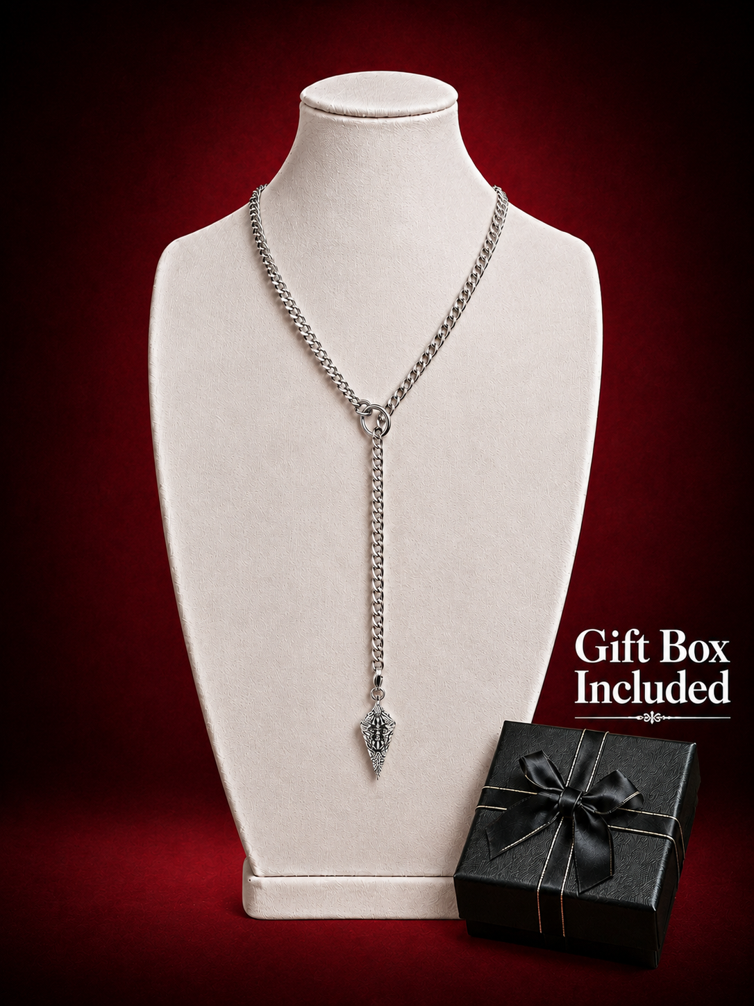 Knight Slip Chain Necklace