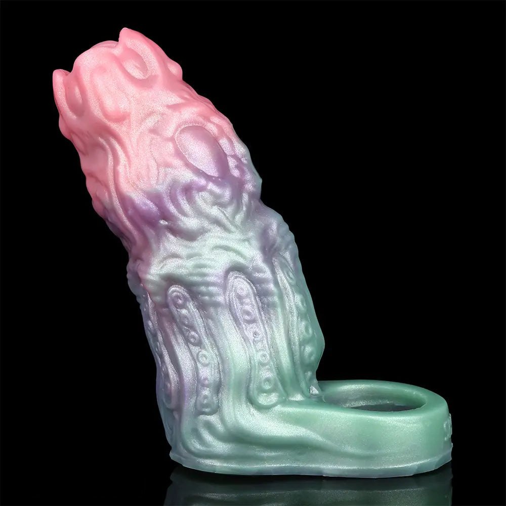 Abyssal Tendril Penis Extension Sleeve - Silicone Extender Sleeve