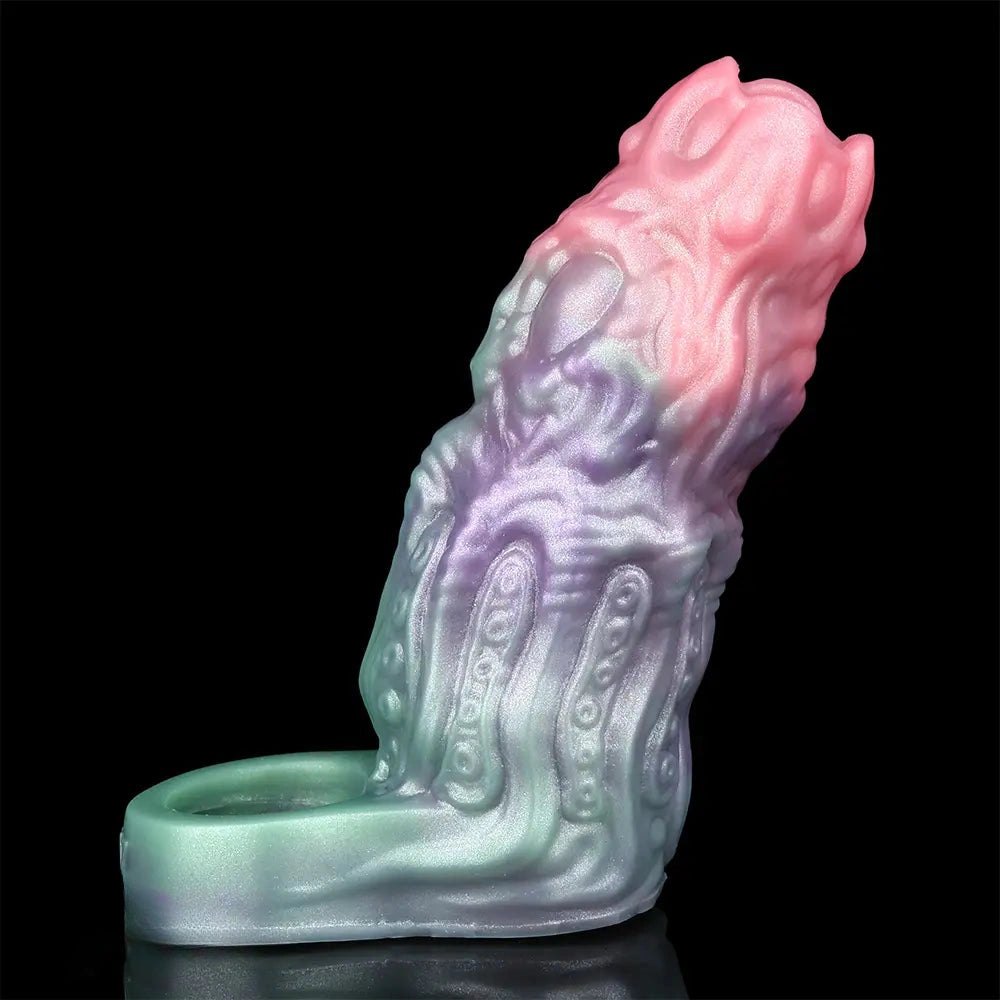 Abyssal Tendril Penis Extension Sleeve - Silicone Extender Sleeve