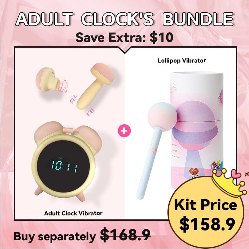 Alarm Clock Sucking Vibrator - App Remote Rose Toy