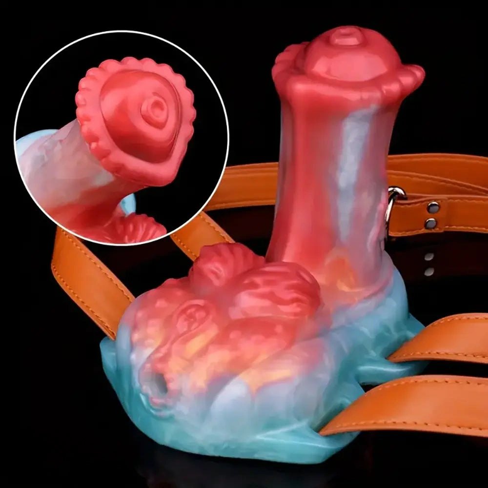 Alien Creature Fantasy Dildo 4.88in - Silicone Fantasy Dildo
