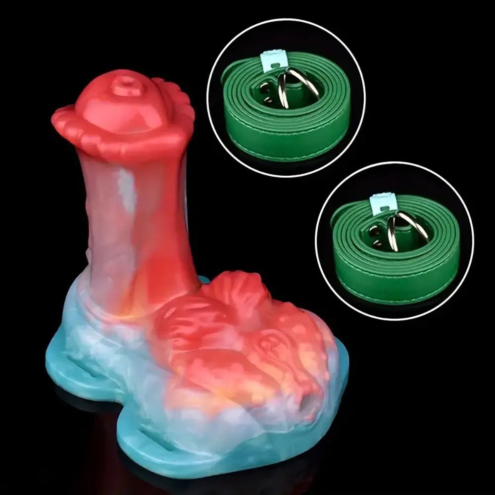 Alien Creature Fantasy Dildo 4.88in - Silicone Fantasy Dildo