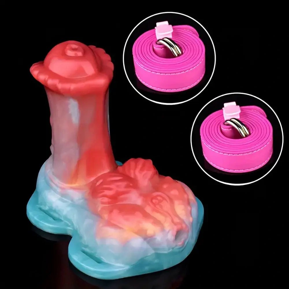 Alien Creature Fantasy Dildo 4.88in - Silicone Fantasy Dildo