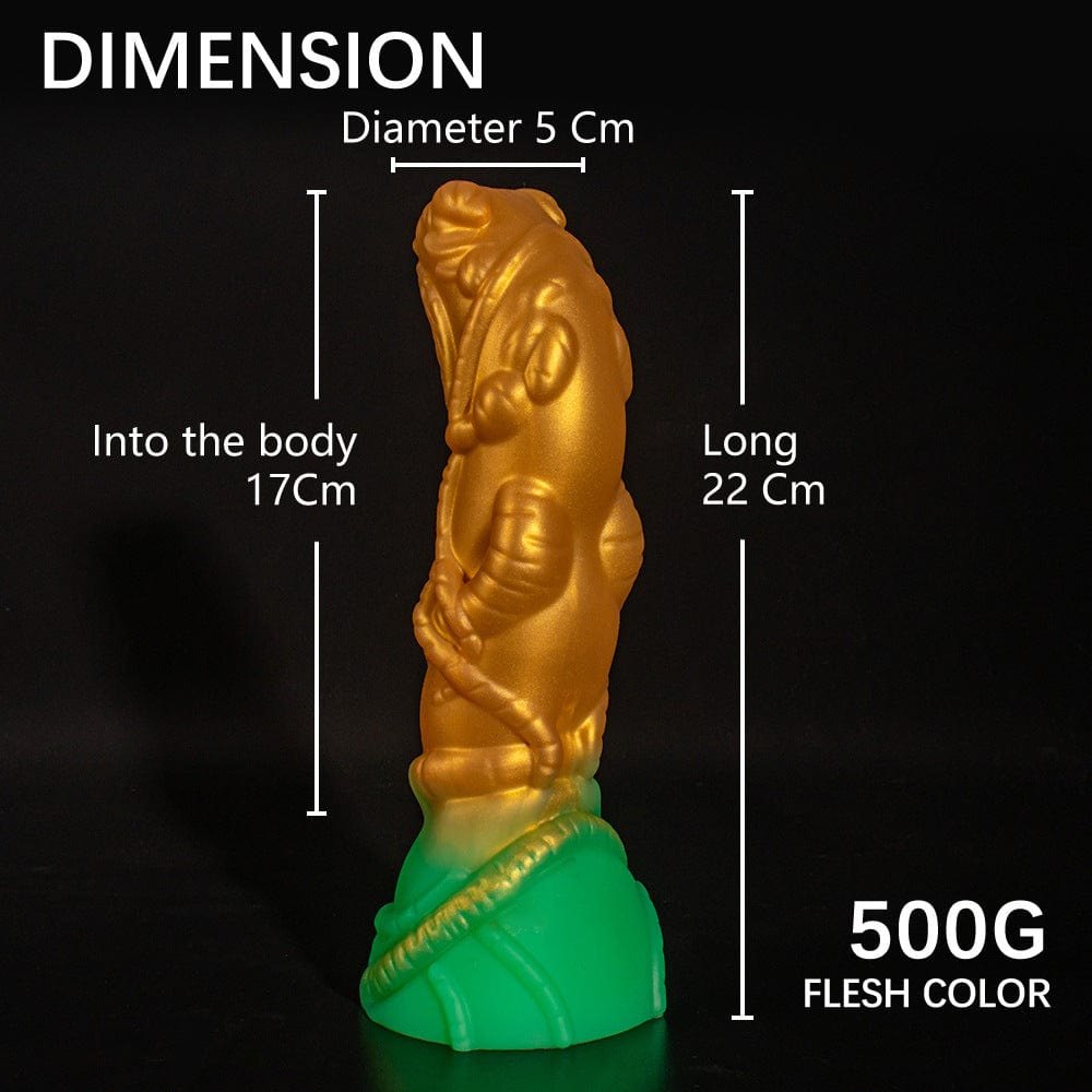 Alien Phallus Fantasy Dildo 6.7 in - Suction Cup Fantasy Dildo
