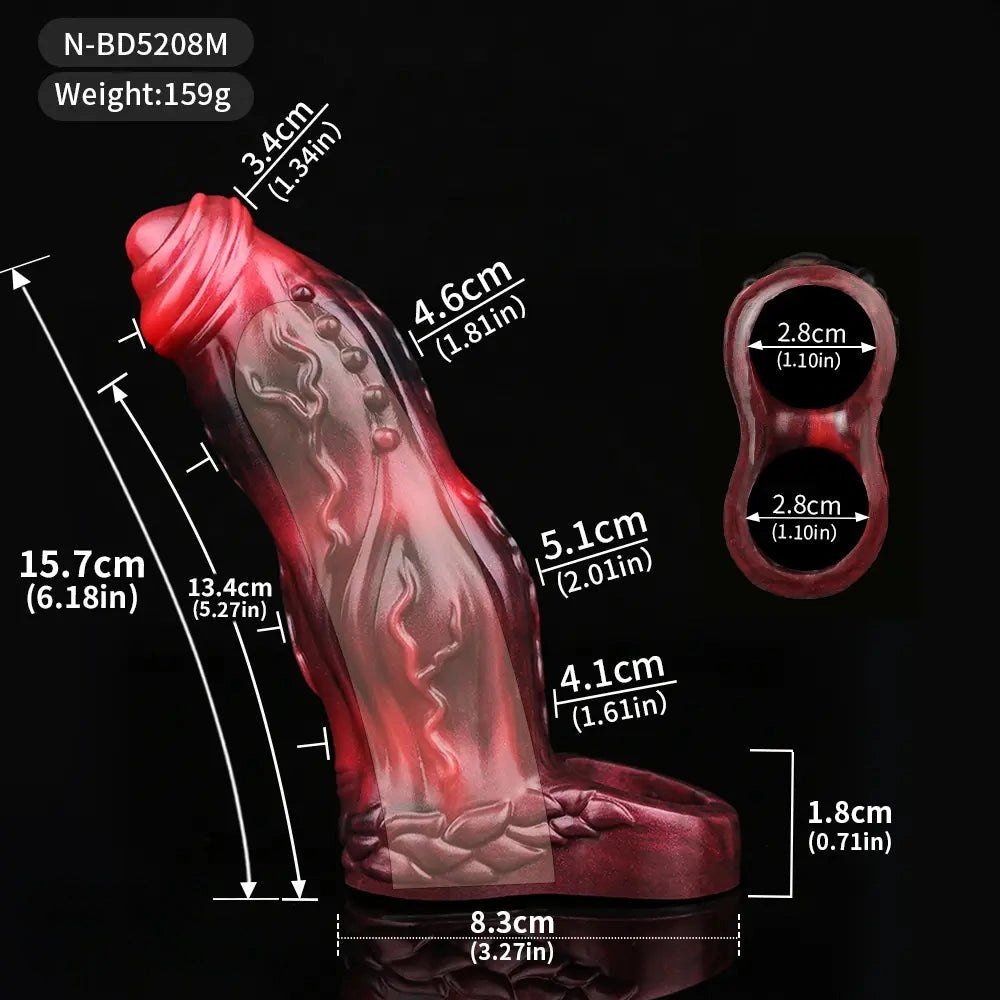 Alien Tentacle Fantasy Dildo - Silicone Monster Dildo