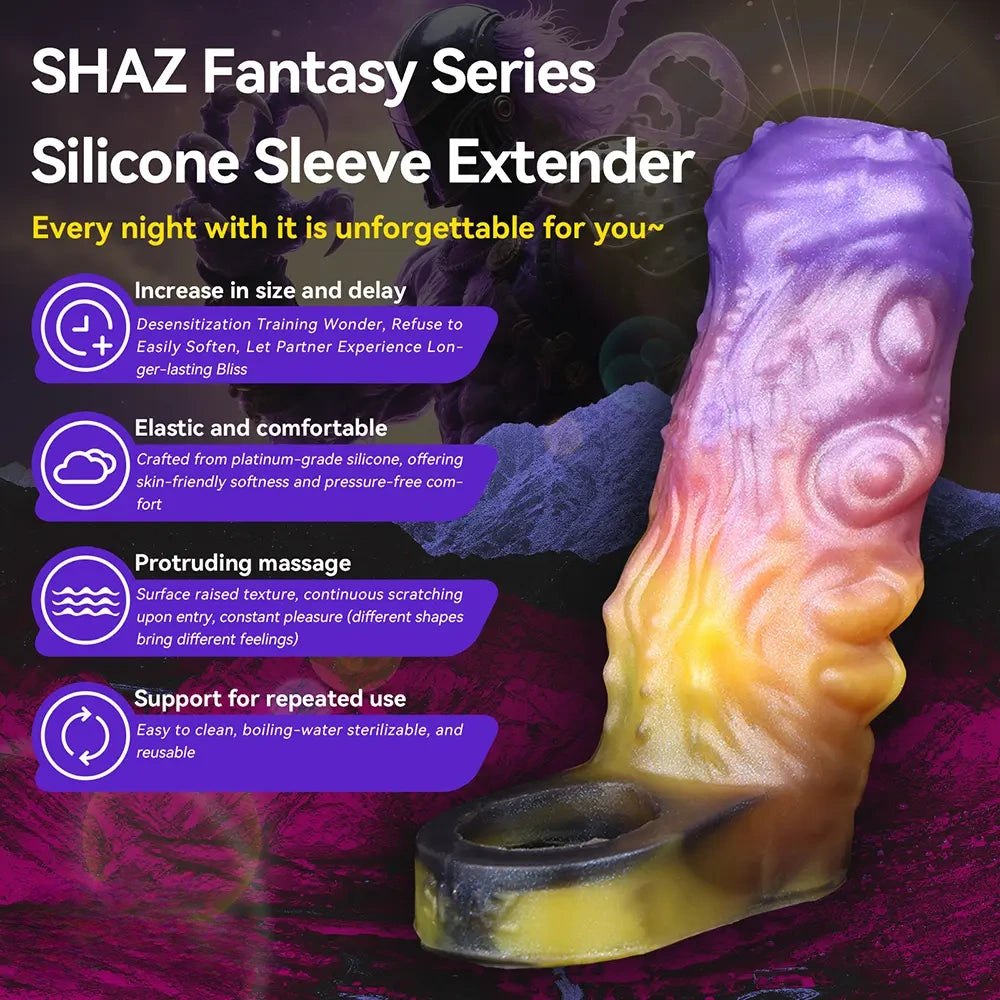 Alien Tentacle Fantasy Dildo - Silicone Fantasy Dildo
