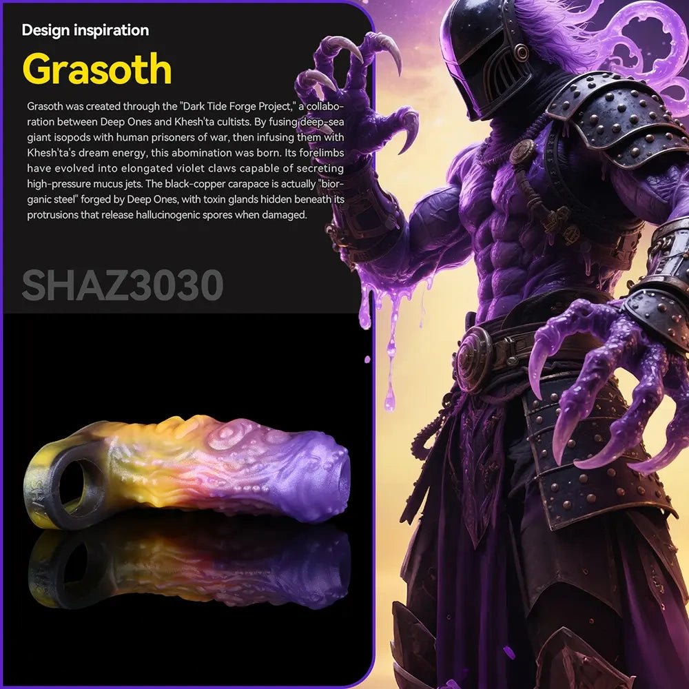 Alien Tentacle Fantasy Dildo - Silicone Fantasy Dildo