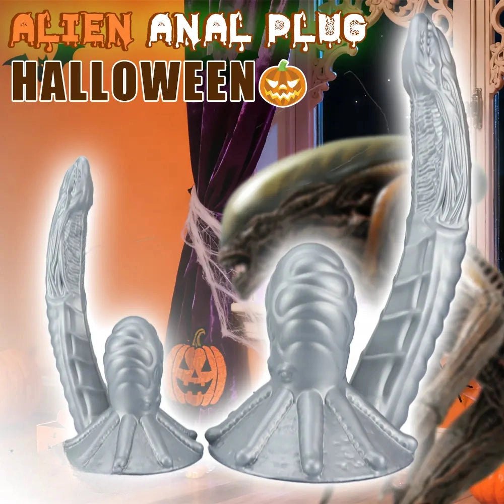 Alien Tentacle Fantasy Dildo - Silicone Strap On Dildo