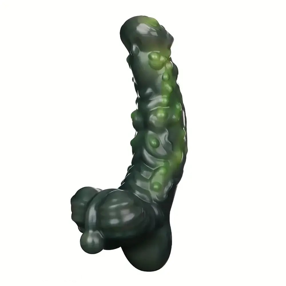 Alien Fantasy G-Spot Dildo - Textured Silicone Fantasy Dildo