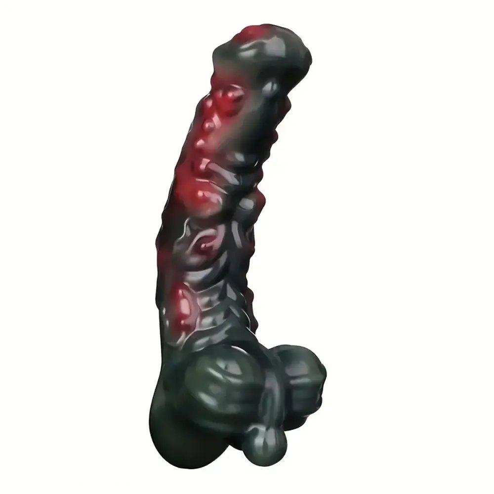 Alien Fantasy G-Spot Dildo - Textured Silicone Fantasy Dildo