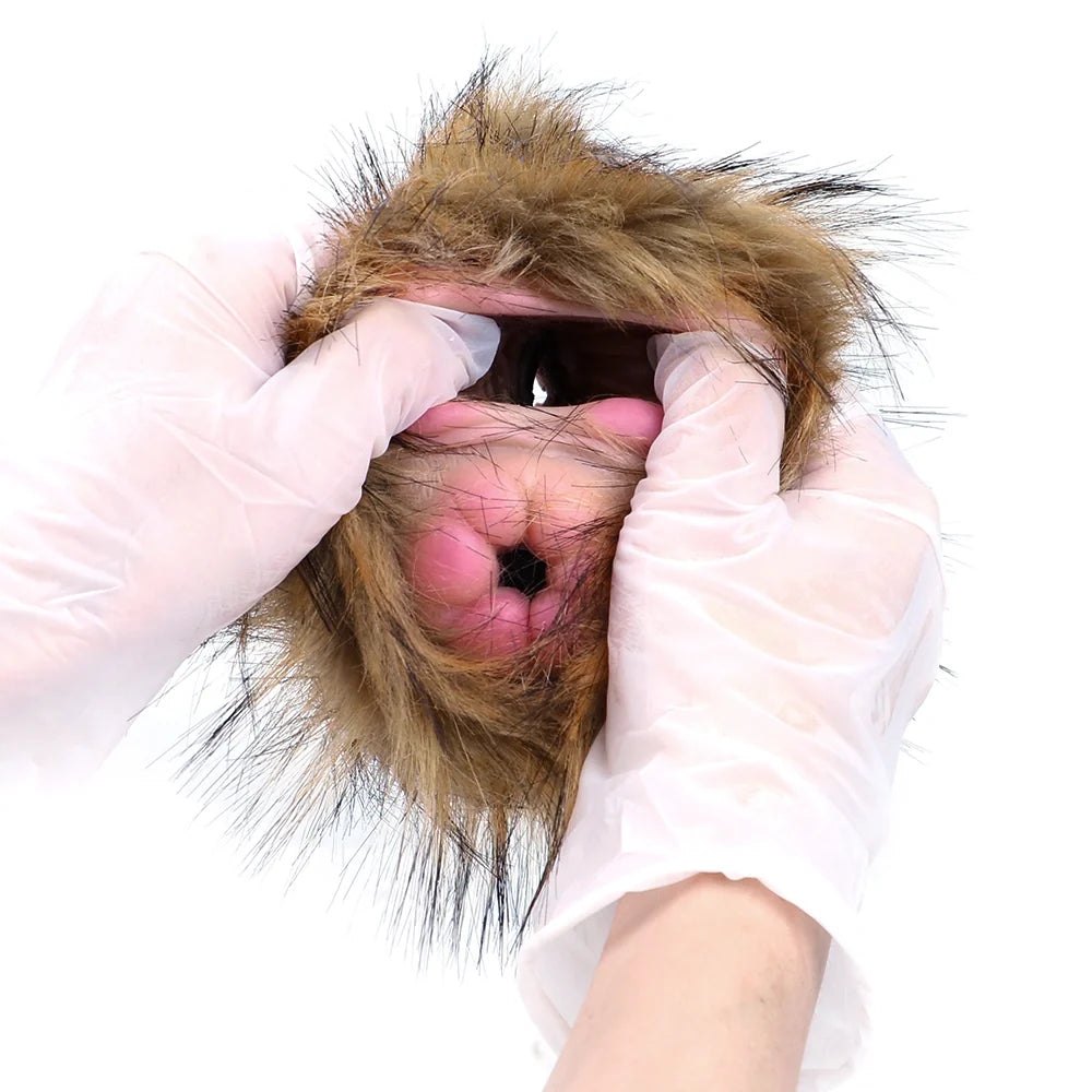 Amber Fur Dual Entry Masturbator - Furry Male Masturbator
