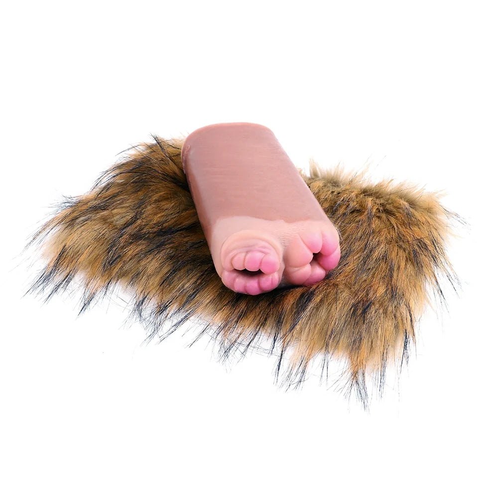 Amber Fur Dual Entry Masturbator - Furry Male Masturbator