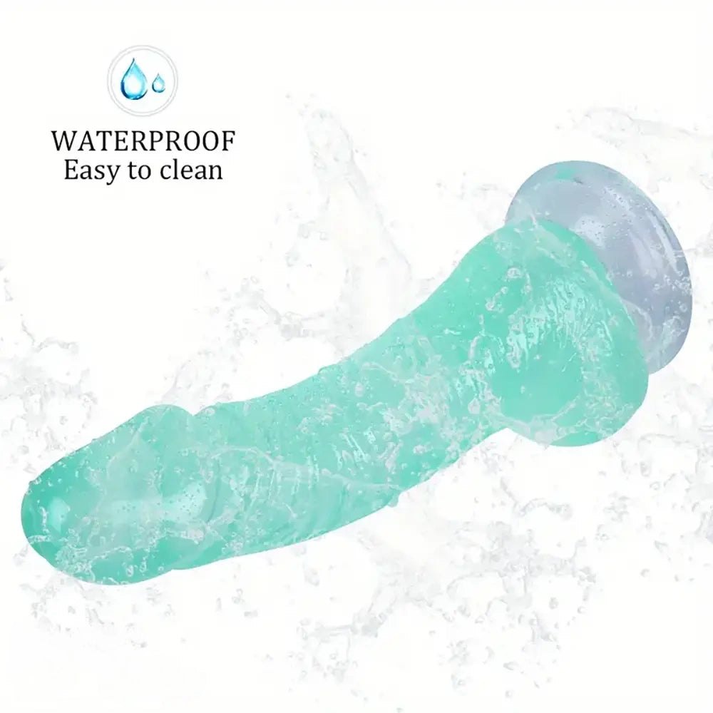 Anal Dildo With Suction Cup 7.87in - PVC G-Spot Dildo