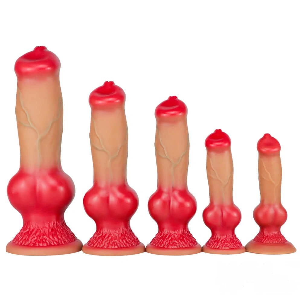 Animal Knot Dildo - Liquid Silicone Knotted Dildo