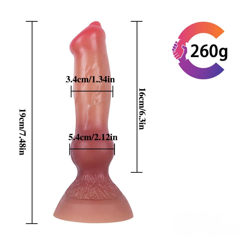 Animal Organ Silicone Dildo - Odd Shape Knot Dildo