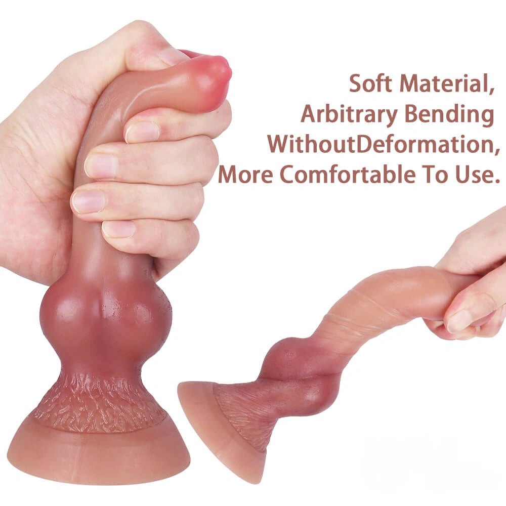 Animal Organ Silicone Dildo - Odd Shape Knot Dildo