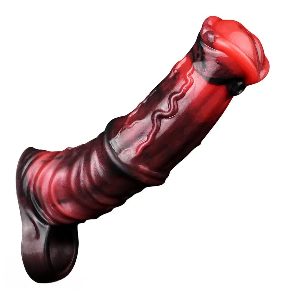Animal Sleeve Extender - Silicone Animal Dildo, 3 Sizes