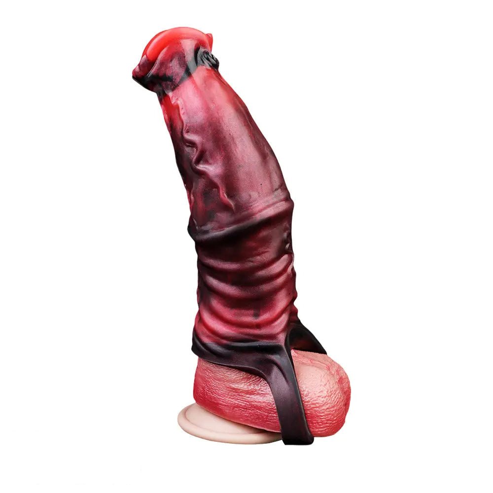 Animal Sleeve Extender - Silicone Animal Dildo, 3 Sizes