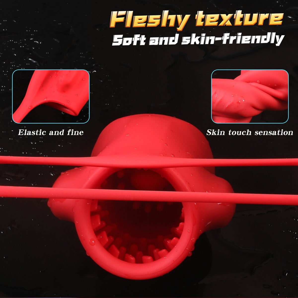 App Control Double Vibration Trainer - Male Masturbator Stroker