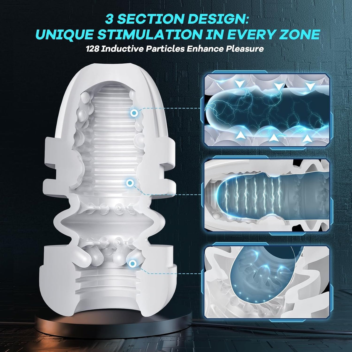 Armor Auto-Suction Male Stroker - Male Masturbator Cup