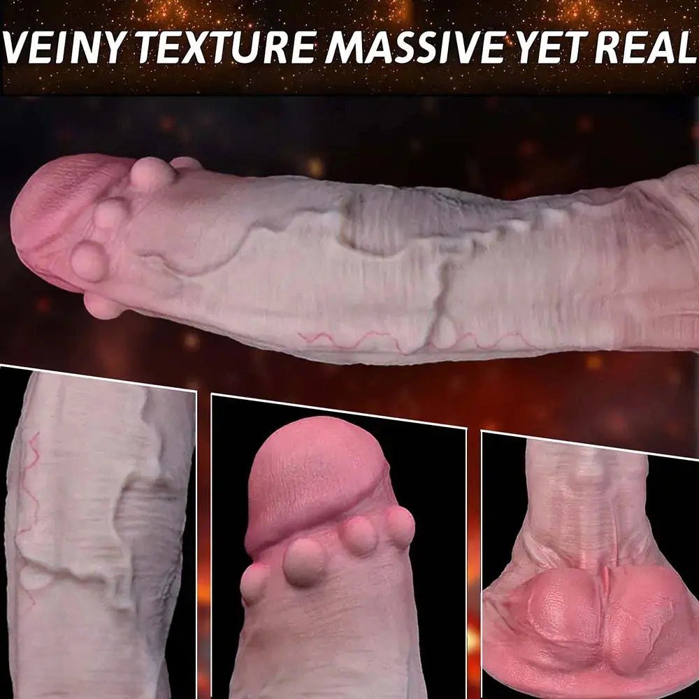 Atlas Dual Density XL Dildo - Big Thick Suction Dildo