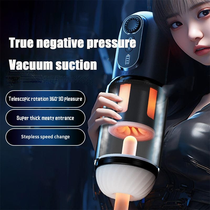Automatic Sucking Male Masturbator - Vibrating Stroker Toy