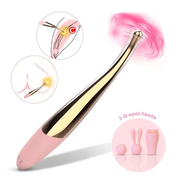AV Wand Massager with G-Spot Heads - G-Spot Wand Vibrator