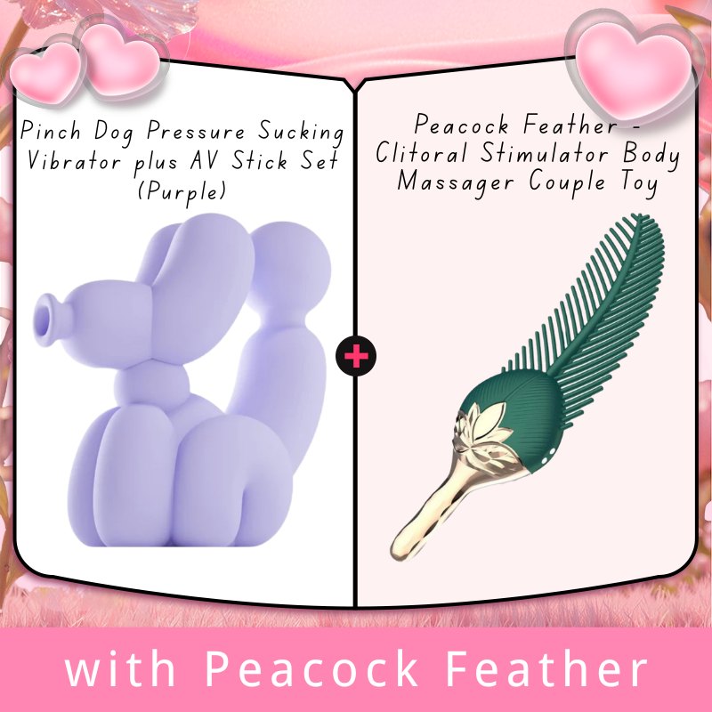 Balloon Dog Pressure Suction Vibe - Clit Suction Vibrator