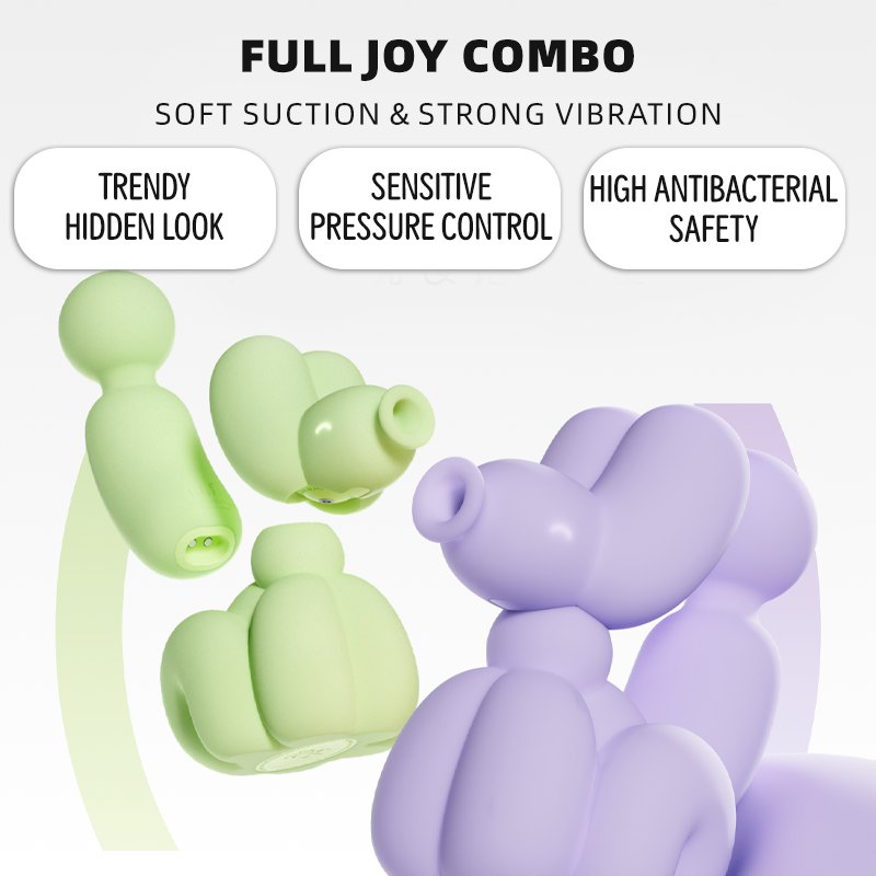 Balloon Dog Pressure Suction Vibe - Clit Suction Vibrator