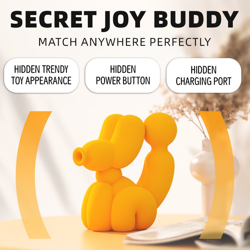 Balloon Dog Pressure Suction Vibe - Clit Suction Vibrator