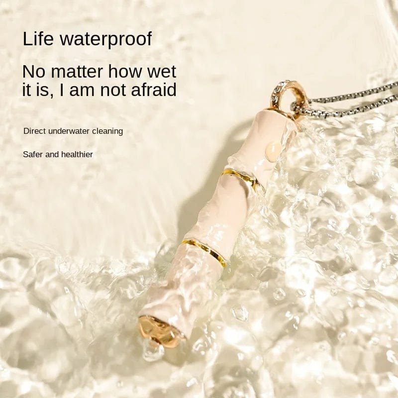 Bamboo Style Pearl Necklace Vibrator - Wearable Bullet Vibrator