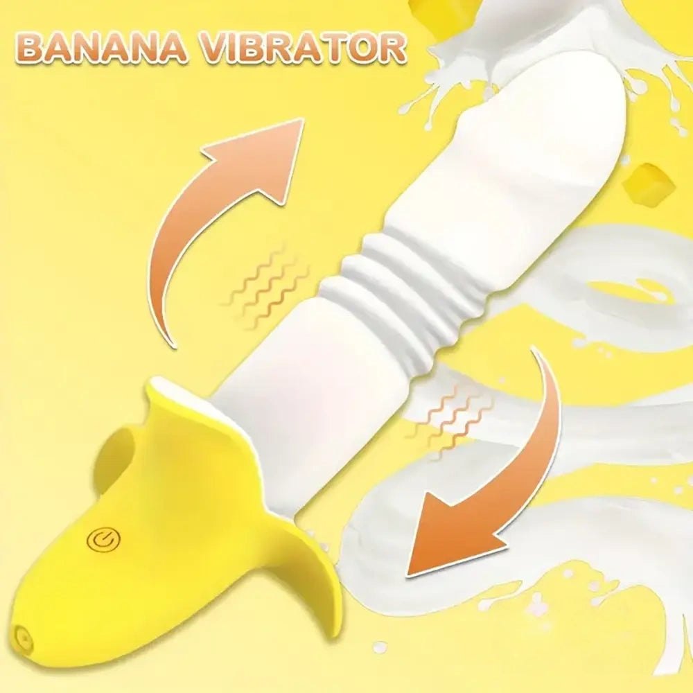 Banana Shape Novelty Dildo - Silicone Fantasy Dildo