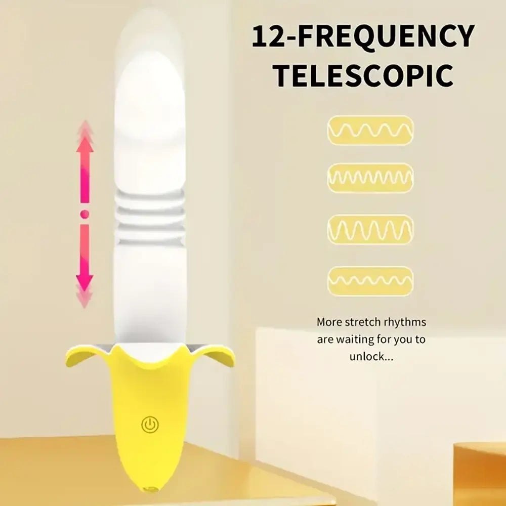 Banana Shape Novelty Dildo - Silicone Fantasy Dildo