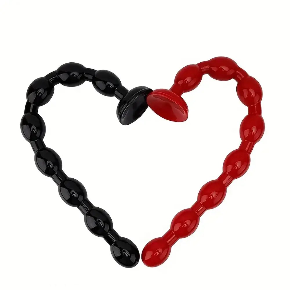 Beaded Anal Chain Dildo - Long Anal Beads Dildo