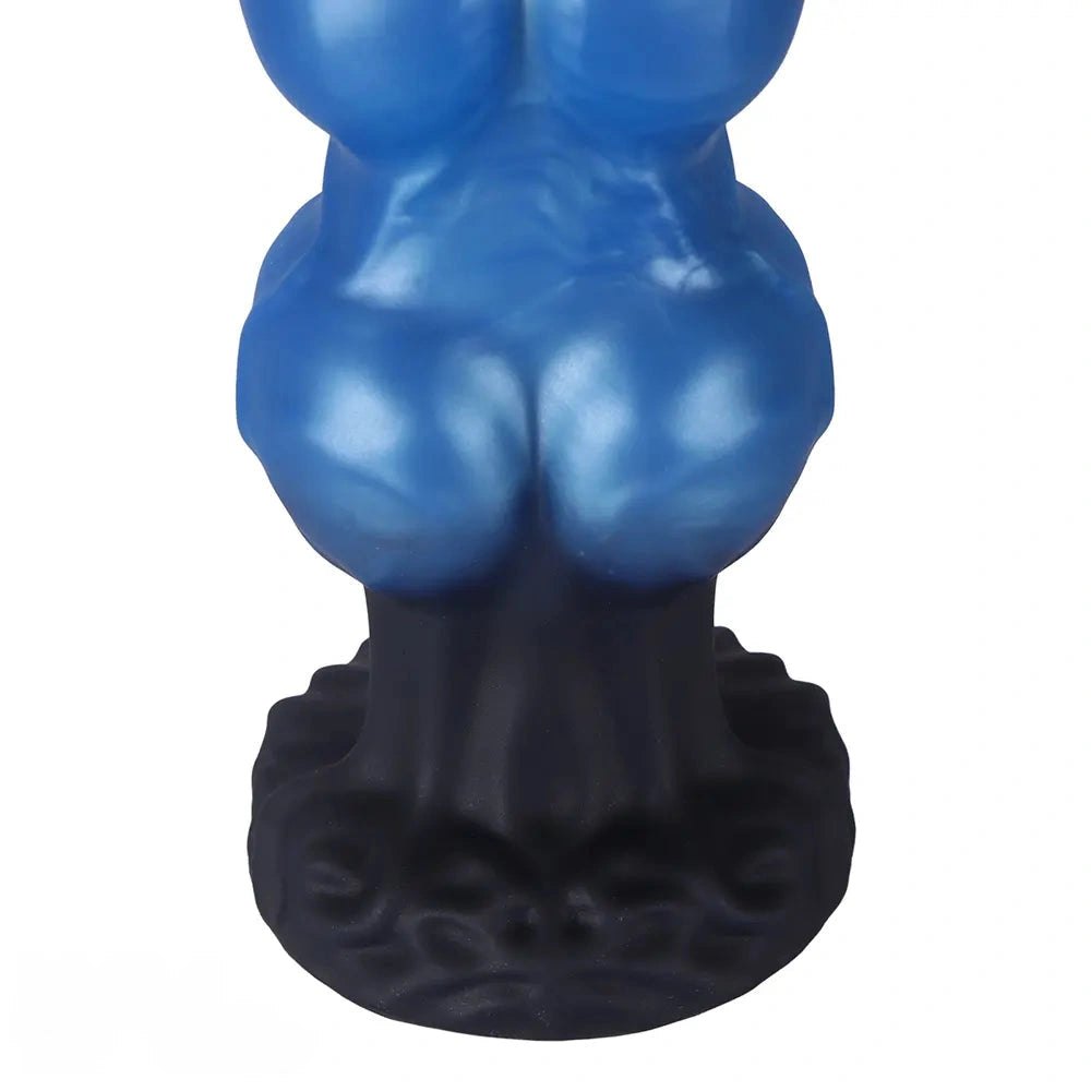 Beaded Knot Animal Dildo - Silicone Fantasy Knot Dildo