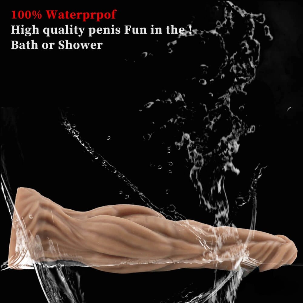 Bearded Fantasy Dildo 11 In - Silicone Fantasy Dildo
