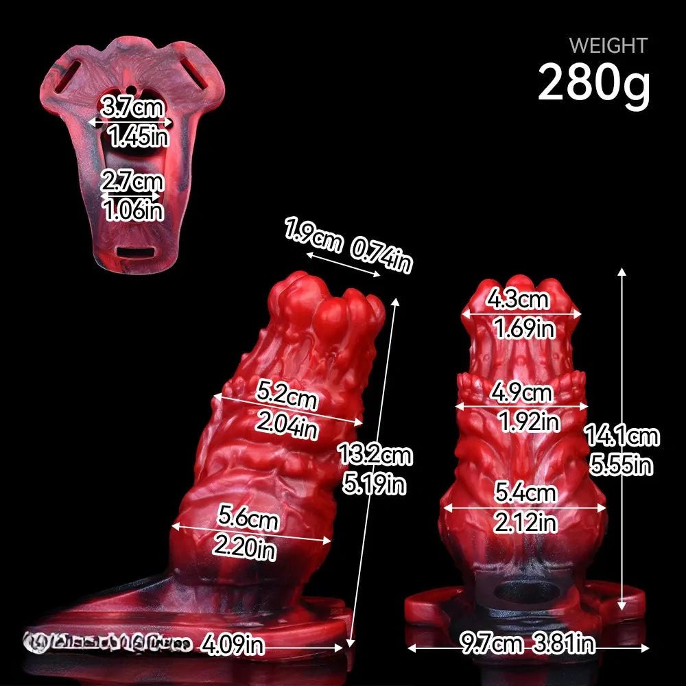 Beast Head Fantasy Dildo - Silicone Monster Dildo