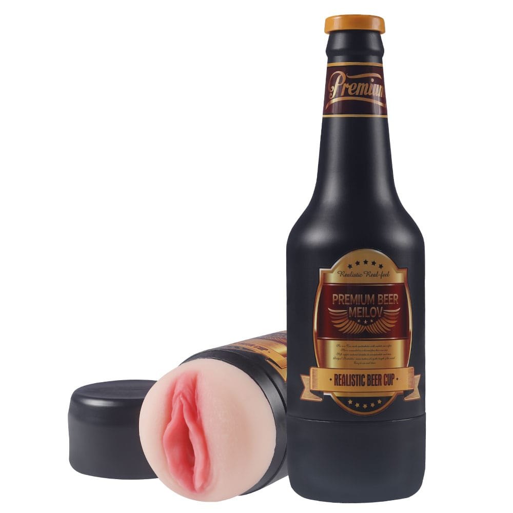 Beer Bottle Style Masturbation Cup - Male Masturbator