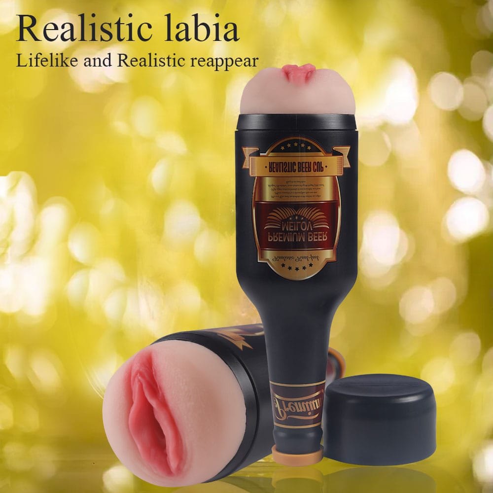 Beer Bottle Style Masturbation Cup - Male Masturbator