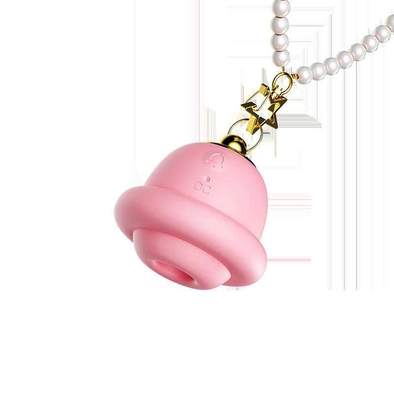 Bell Necklace Suction Bullet Vibe - Vibrating Egg Necklace