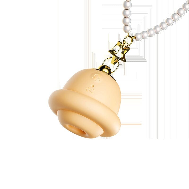Bell Necklace Suction Bullet Vibe - Vibrating Egg Necklace