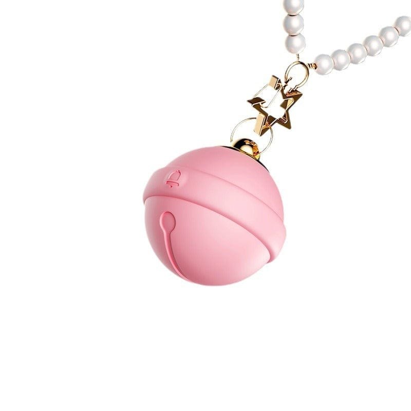 Bell Necklace Suction Bullet Vibe - Vibrating Egg Necklace