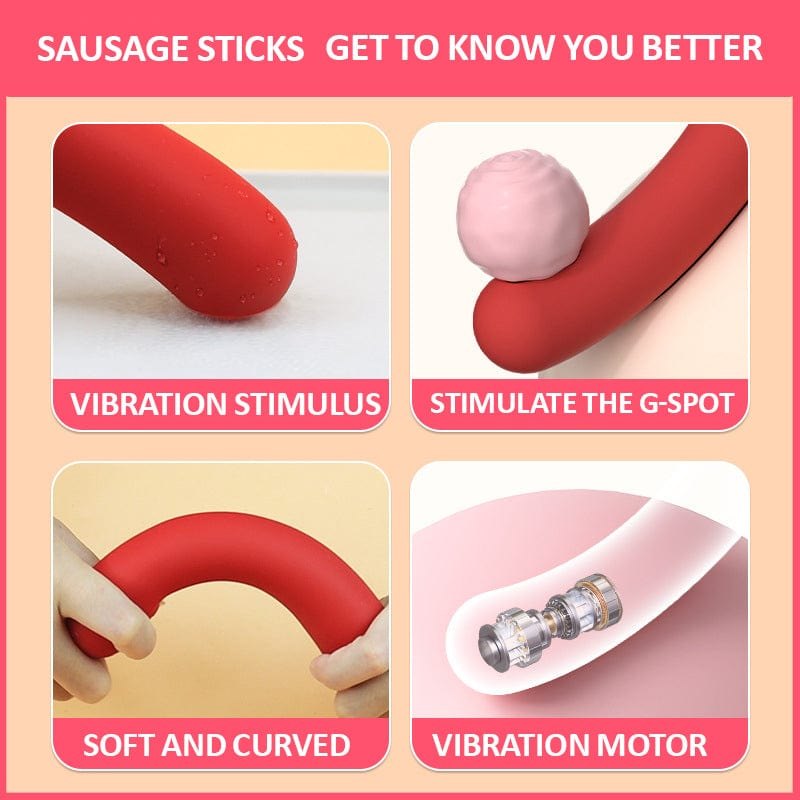 Bendable G-Spot Vibrator - Flexible G-Spot Dildo