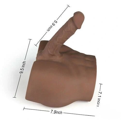 Bendable Male Torso Doll - Lifelike Silicone Sex Doll